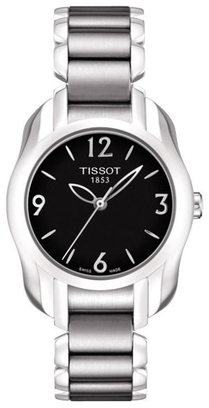 Tissot T Wave Black Dial Watch For Women - T023.210.11.057.00 Authentic Buy Shop Now