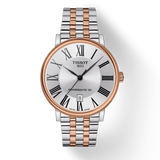 Tissot Carson Premium Powermatic 80 Silver Dial Two Tone Steel Strap Watch For Men - T122.407.22.033.00 Authentic Buy Shop Now
