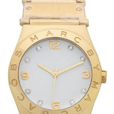 Marc Jacobs Amy White Dial Gold Steel Strap Watch for Women - MBM8519 Authentic Buy Shop Now