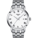 Tissot T Classic Dream White Dial Silver Steel Strap Watch For Men - T129.410.11.013.00 Authentic Buy Shop Now