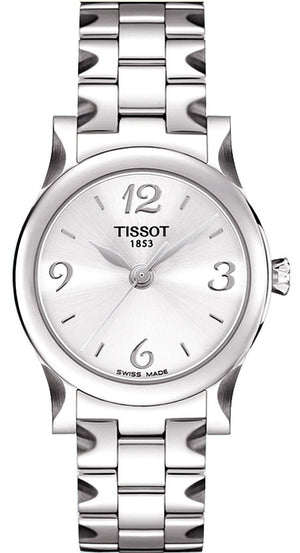 Tissot Stylis-T Classic Silver Dial Watch For Women - T028.210.11.037.00 Authentic Buy Shop Now