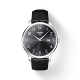 Tissot T Classic Tradition Black Dial Black Leather Strap Watch For Men - T063.610.16.052.00 Authentic Buy Shop Now