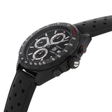 Tag Heuer Formula 1 Automatic Chronograph Black Dial Black Leather Strap Watch for Men - CAZ2011.FT8024 Authentic Buy Shop Now