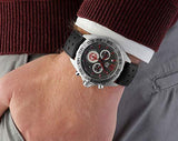 Tag Heuer Formula 1 Manchester United Special Edition Grey Dial Black Silicone Strap Watch for Men - CAZ101M.FT8024 Authentic Buy Shop Now