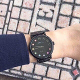 Marc Jacobs Baker Black Dial Black Steel Strap Watch for Women - MBM3425 Authentic Buy Shop Now