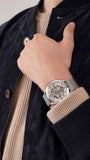 Guess Tailor Multifunction Silver Dial Silver Mesh Bracelet Watch for Men - GW0368G1 Authentic Buy Shop Now