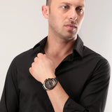 Maserati Traguardo 45mm Gun Metal Stainless Steel Black Watch For Men - R8873612016 Authentic Buy Shop Now