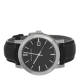 Burberry The City Black Dial Black Leather Strap Watch for Men - BU9009 Authentic Buy Shop Now