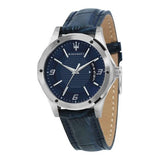 Maserati Circuito Blue Dial Blue Leather Strap Watch For Men - R8851127003 Authentic Buy Shop Now