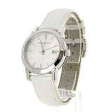 Burberry The City White Dial White Leather Strap Watch for Women - BU9128 Authentic Buy Shop Now