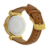 Michael Kors Catlin Champagne Dial Brown Leather Strap Watch for Women - MK2375 Authentic Buy Shop Now