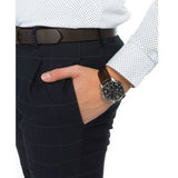 Tommy Hilfiger Aiden Quartz Black Dial Brown Leather Strap Watch for Men - 1791309 Authentic Buy Shop Now