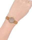 Emporio Armani Kappa Quartz Mother of Pearl Taupe Dial Brown Leather Strap Watch For Men - AR11151 Authentic Buy Shop Now