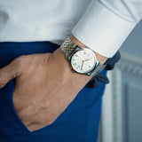 Tudor 1926 Automatic Silver Dial Silver Steel Strap Watch for Men - M91650-0001 Authentic Buy Shop Now
