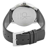 Calvin Klein Minimal Black Dial Black Leather Strap Watch for Men - K3M211C3 Authentic Buy Shop Now