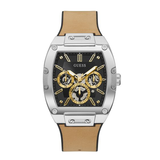 Guess Phoenix Multifunction Black Dial Brown Leather Strap Watch for Men - GW0202G3 Authentic Buy Shop Now