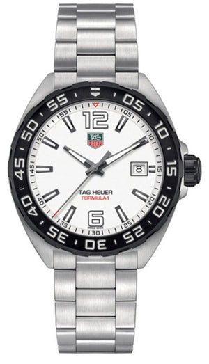 Tag Heuer Formula 1 White Dial Watch for Men - WAZ1111.BA0875 Authentic Buy Shop Now