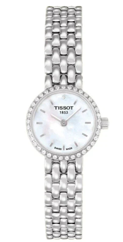 Tissot Lovely Mother of Pearl Dial Silver Steel Strap Watch For Women - T058.009.61.116.00 Authentic Buy Shop Now