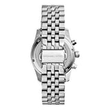 Michael Kors Runway Chronograph Black Dial Silver Steel Strap Watch For Women - MK5708 Authentic Buy Shop Now