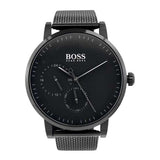 Hugo Boss Oxygen Black Dial Black Mesh Bracelet Watch for Men - 1513636 Authentic Buy Shop Now