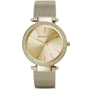 Michael Kors Darci Gold Dial Gold Mesh Bracelet Watch for Women - MK3368 Authentic Buy Shop Now