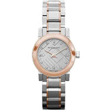 Burberry The City Silver Dial Two Tone Steel Strap Watch for Women - BU9214 Authentic Buy Shop Now