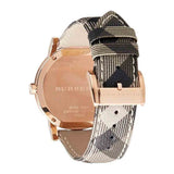 Burberry The City Rose Gold Dial Brown Leather Strap Watch for Women - BU9040 Authentic Buy Shop Now