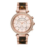Michael Kors Parker Rose Gold Dial Two Tone Steel Strap Watch for Women - MK5538 Authentic Buy Shop Now