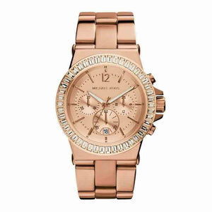 Michael Kors Dylan Rose Gold Dial Rose Gold Steel Strap Watch for Women - MK5412 Authentic Buy Shop Now