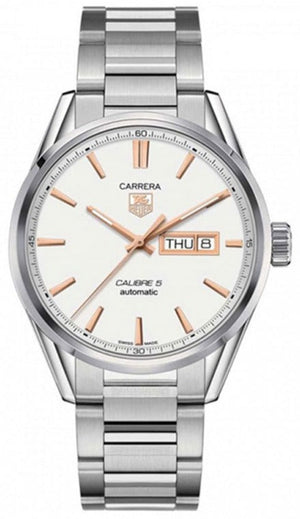 Tag Heuer Carrera White Dial Watch for Men - WAR201D.BA0723 Authentic Buy Shop Now