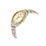 Tissot T Classic PR 100 Sport Chic White Dial Two Tone Steel Strap Watch For Women - T101.210.22.031.00 Authentic Buy Shop Now