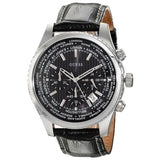 Guess Persuit Multifunction Black Dial Black Leather Strap Watch for Men - W0500G2 Authentic Buy Shop Now