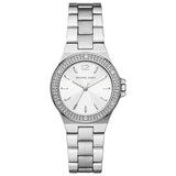 Michael Kors Lennox Three Hand Silver Dial Silver Steel Strap Watch For Women - MK7280 Authentic Buy Shop Now