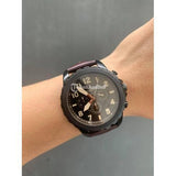 Fossil Bowman Chronograph Brown Dial Brown Leather Strap Watch for Men - FS5601 Authentic Buy Shop Now