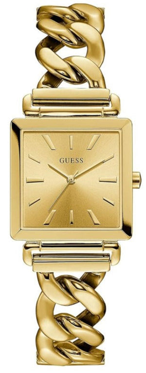 Guess Vanity Gold Dial Gold Steel Strap Watch for Women - W1029L2 Authentic Buy Shop Now