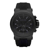 Michael Kors Dylan Black Dial Black Rubber Strap Watch for Men - MK8152 Authentic Buy Shop Now