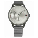 Tommy Hilfiger Quartz Silver Dial Grey Steel Strap Watch for Women - 1782062 Authentic Buy Shop Now