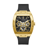 Guess Phoenix Multifunction Black Dial Black Leather Strap Watch for Men - GW0202G1 Authentic Buy Shop Now