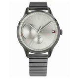 Tommy Hilfiger Quartz Silver Dial Grey Steel Strap Watch for Women - 1782062 Authentic Buy Shop Now