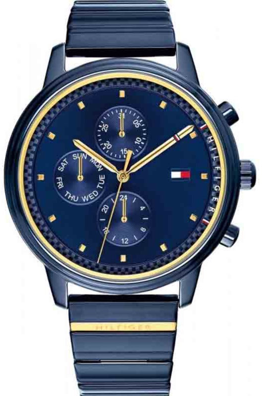 Tommy Hilfiger Blake Blue Dial Blue Steel Strap Watch for Women - 1781893 Authentic Buy Shop Now