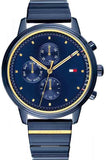 Tommy Hilfiger Blake Blue Dial Blue Steel Strap Watch for Women - 1781893 Authentic Buy Shop Now