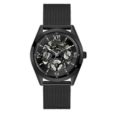 Guess Analog Multifunction Black Dial Black Mesh Bracelet Watch for Men - GW0368G3 Authentic Buy Shop Now