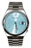 Citizen Tsuyosa Automatic Turquoise Dial Silver Steel Strap Watch For Men - NJ0151-88M Authentic Buy Shop Now