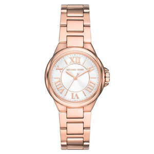 Michael Kors Camille Quartz White Dial Rose Gold Steel Strap Watch For Women - MK7256 Authentic Buy Shop Now