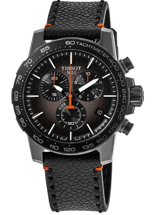 Tissot Supersport Chrono Grey Dial Black Nylon Strap Watch For Men - T125.617.36.081.00 Authentic Buy Shop Now