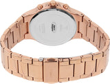 Guess Moonlight Multi Function Diamonds White Dial Rose Gold Steel Strap Watch for Women - GW0320L3 Authentic Buy Shop Now