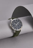 Hugo Boss Vesada Grey Dial Green Nylon Strap Watch for Men - 1513692 Authentic Buy Shop Now