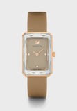 Swarovski Uptown Crystal Grey Dial Grey Leather Strap Watch for Women - 5547716 Authentic Buy Shop Now