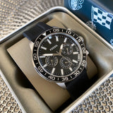 Fossil Bannon Multifunction Black Dial Black Silicone Strap Watch for Men - BQ2494 Authentic Buy Shop Now