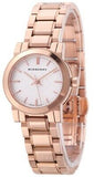 Burberry The City White Dial Rose Gold Steel Strap Watch for Women - BU9204 Authentic Buy Shop Now
